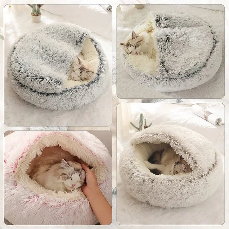 Feline Five-Star Hotel: The Snuggly Bed of Dreams for Pampered Paws!